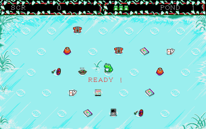 ケロ助の寒中訓練